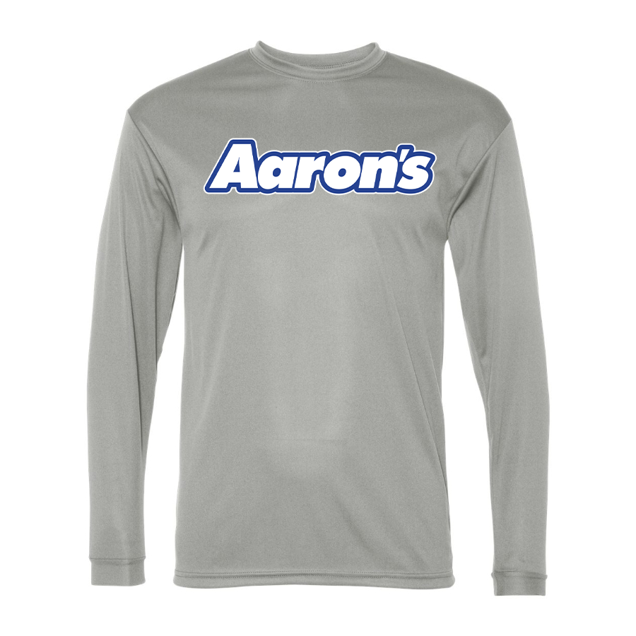Men's Aarons Polyester Long Sleeve T-Shirt