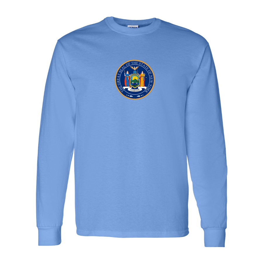 Men's New York Cotton Long Sleeve T-Shirt