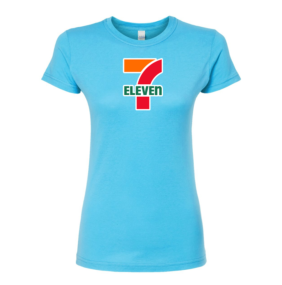 Women's 7-Eleven Round Neck T-Shirt