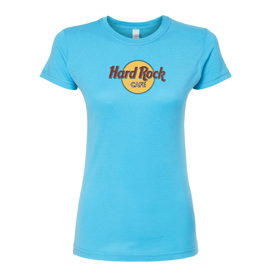 Women's Hard Rock Cafe Round Neck T-Shirt