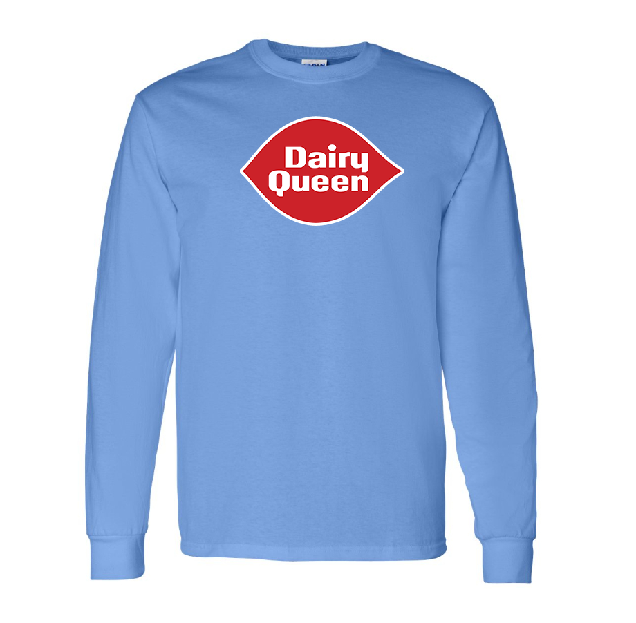Men's Dairy Queen Cotton Long Sleeve T-Shirt
