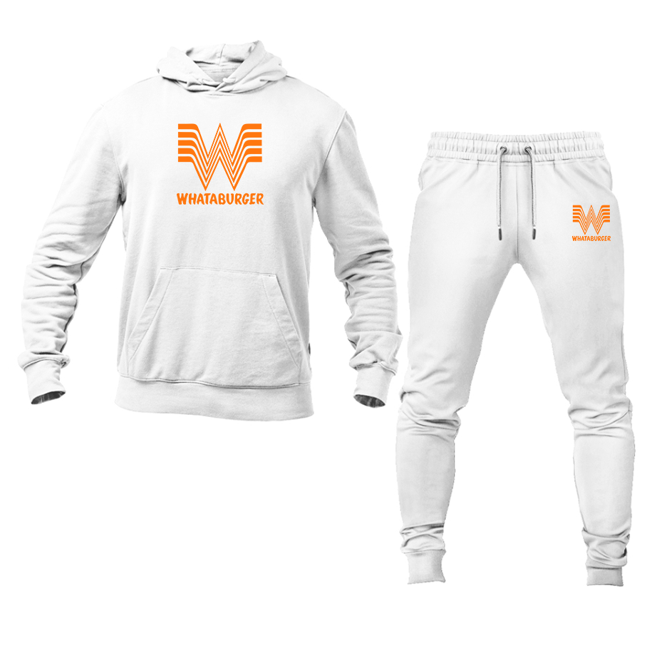 Men's What A Burger Hoodie and Joggers Set