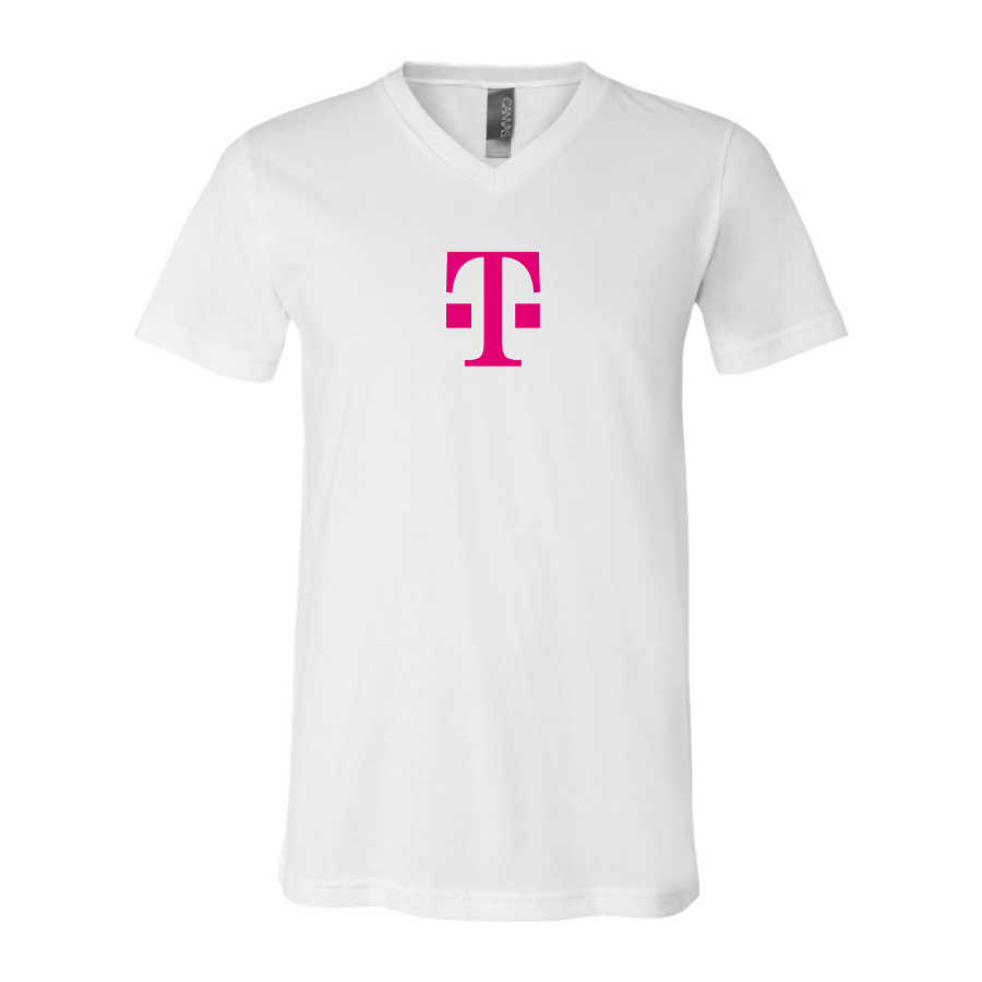 Men's T-Mobile BELLA CANVAS Jersey V-Neck Tee