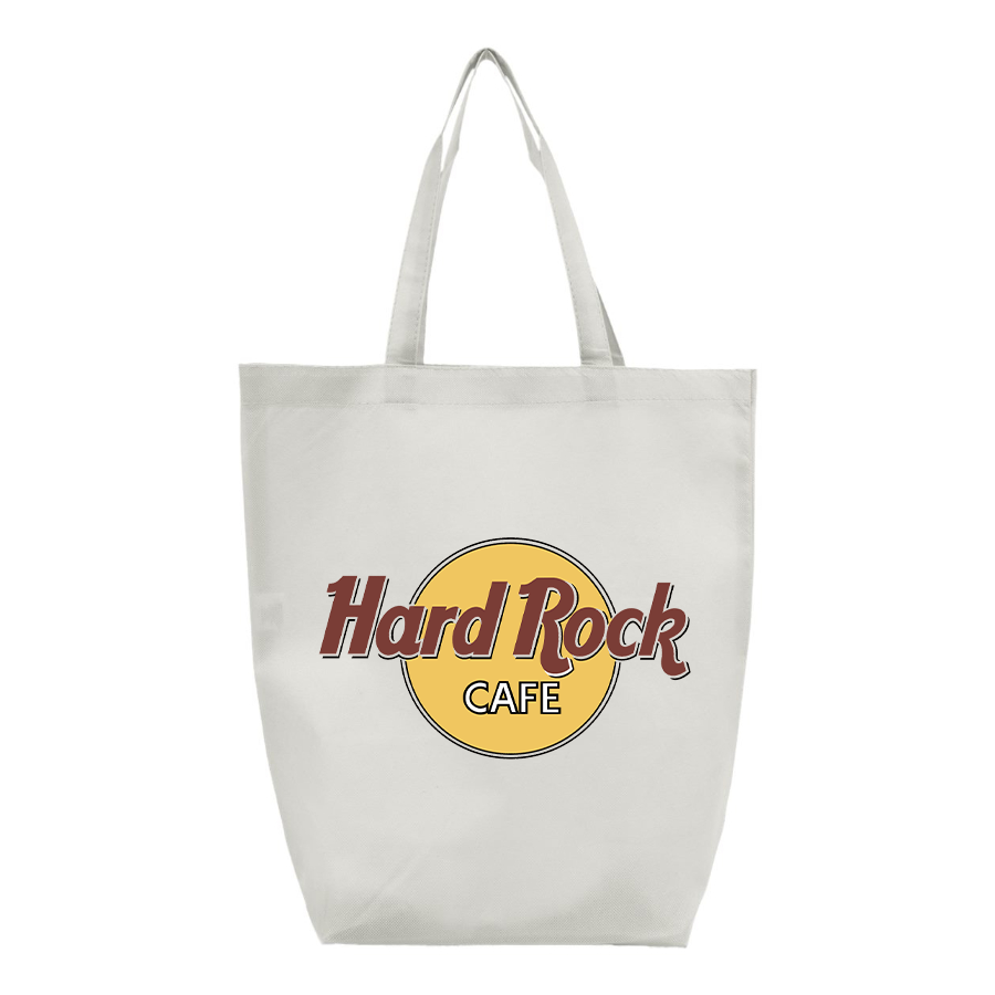 Hard Rock Cafe Q-Tees Non-Woven Gusset Bottom Tote
