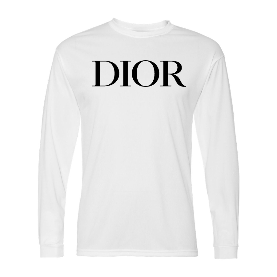 Men's Dior Polyester Long Sleeve T-Shirt