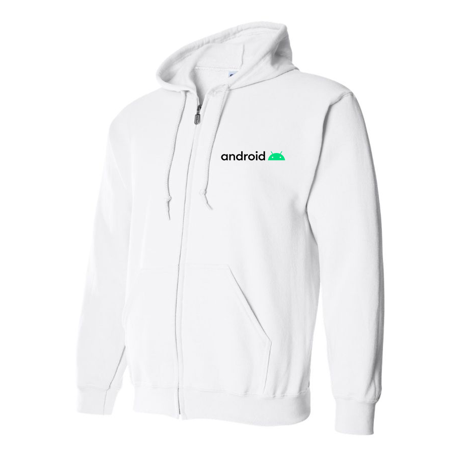 Men's Android Zipper Hoodie