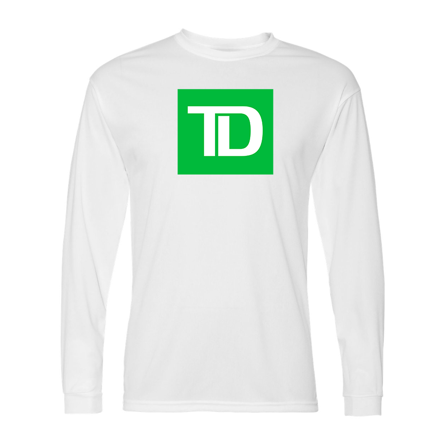 Men's TD Bank Polyester Long Sleeve T-Shirt