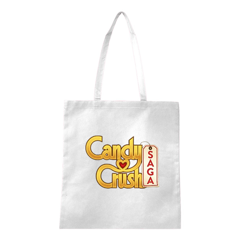 Candy Crush Q-Tees Non Woven Tote Bag