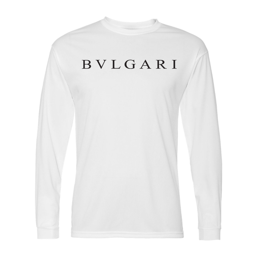 Men's BVLGARI Performance Long Sleeve T-Shirt