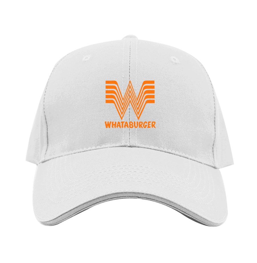 What A Burger Dad Baseball Cap Hat