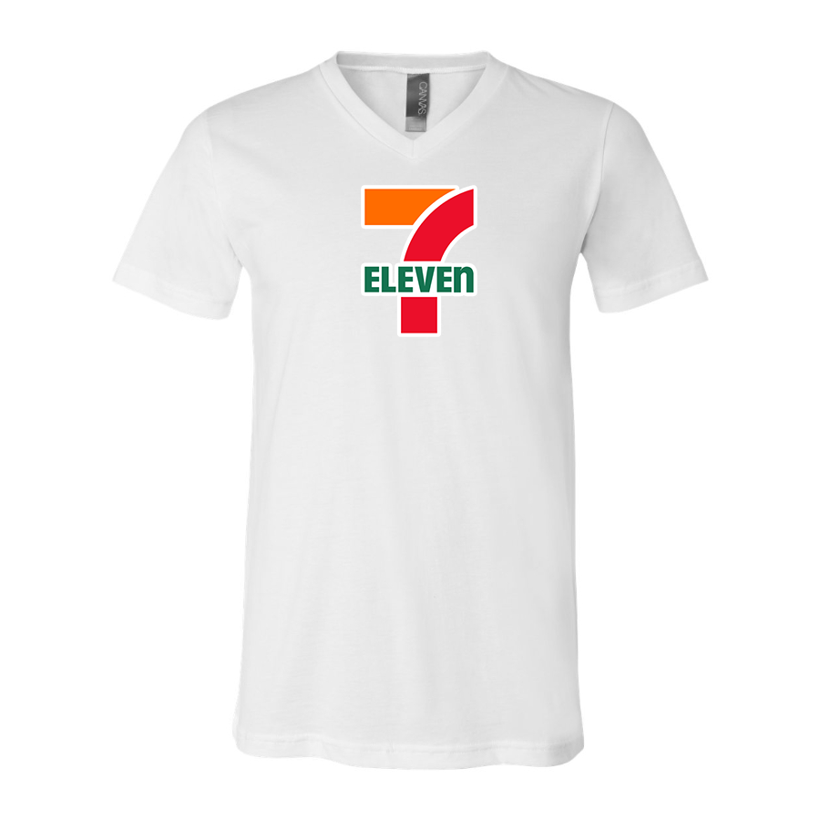 Men's 7-Eleven BELLA CANVAS Jersey V-Neck Tee