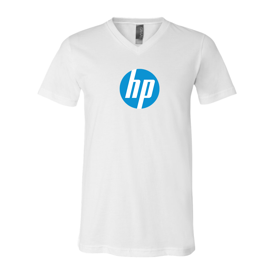 Men's hp BELLA CANVAS Jersey V-Neck Tee