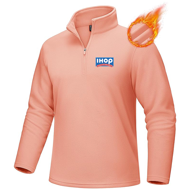 Men's ihop MAGCOMSEN Quarter-Zip Pullover Polar Fleece Sweatshirt Stand Collar Long Sleeve Shirt for Men Thermal Winter Fall
