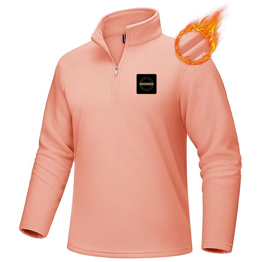 Men's Alphaland MAGCOMSEN Quarter-Zip Pullover Polar Fleece Sweatshirt Stand Collar Long Sleeve Shirt for Men Thermal Winter Fall