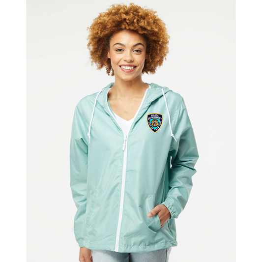 Men's NYPD Independent Trading Co Lightweight Windbreaker Full-Zip Jacket