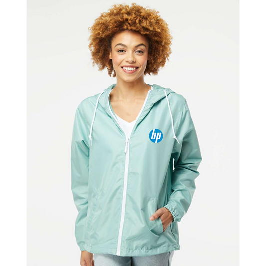 Men's hp Independent Trading Co Lightweight Windbreaker Full-Zip Jacket