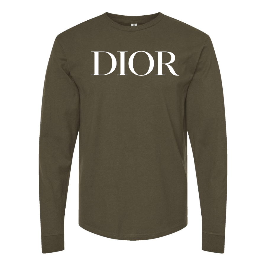 Men's Dior Cotton Long Sleeve T-Shirt