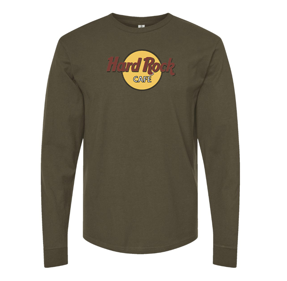 Men's Hard Rock Cafe Cotton Long Sleeve T-Shirt