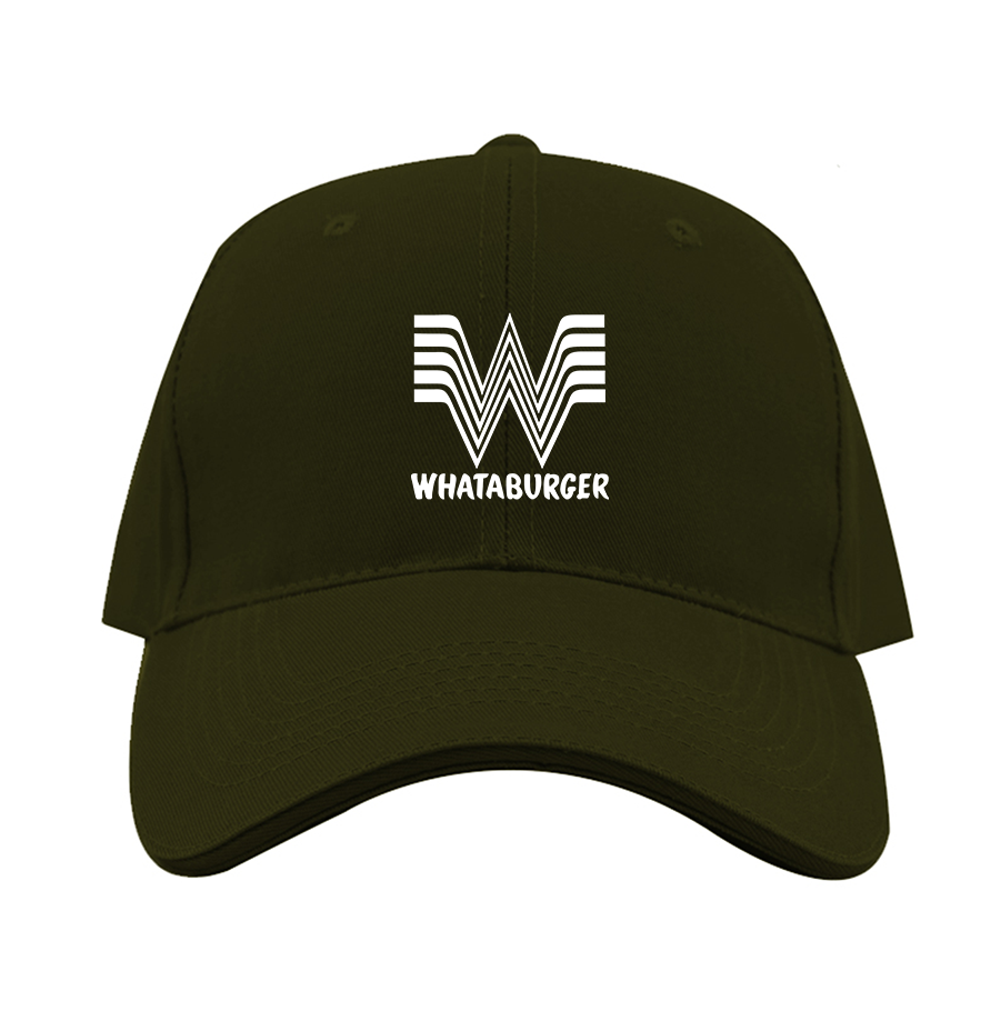 What A Burger Dad Baseball Cap Hat