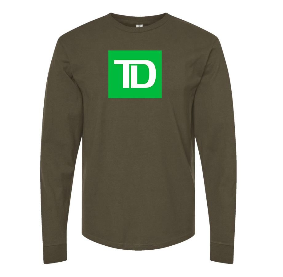 Men's TD Bank Cotton Long Sleeve T-Shirt