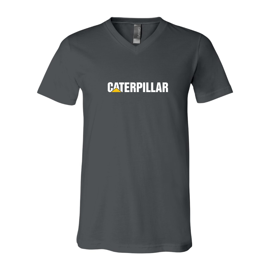 Men's Caterpillar BELLA  CANVAS  Jersey V-Neck Tee
