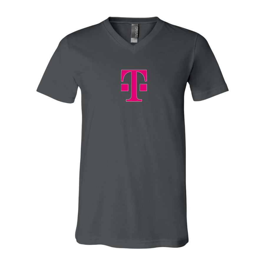 Men's T-Mobile BELLA  CANVAS  Jersey V-Neck Tee