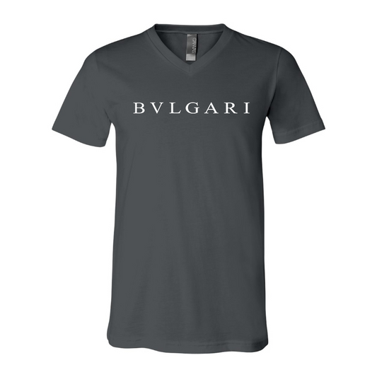 Men's BVLGARI BELLA  CANVAS  Jersey V-Neck Tee