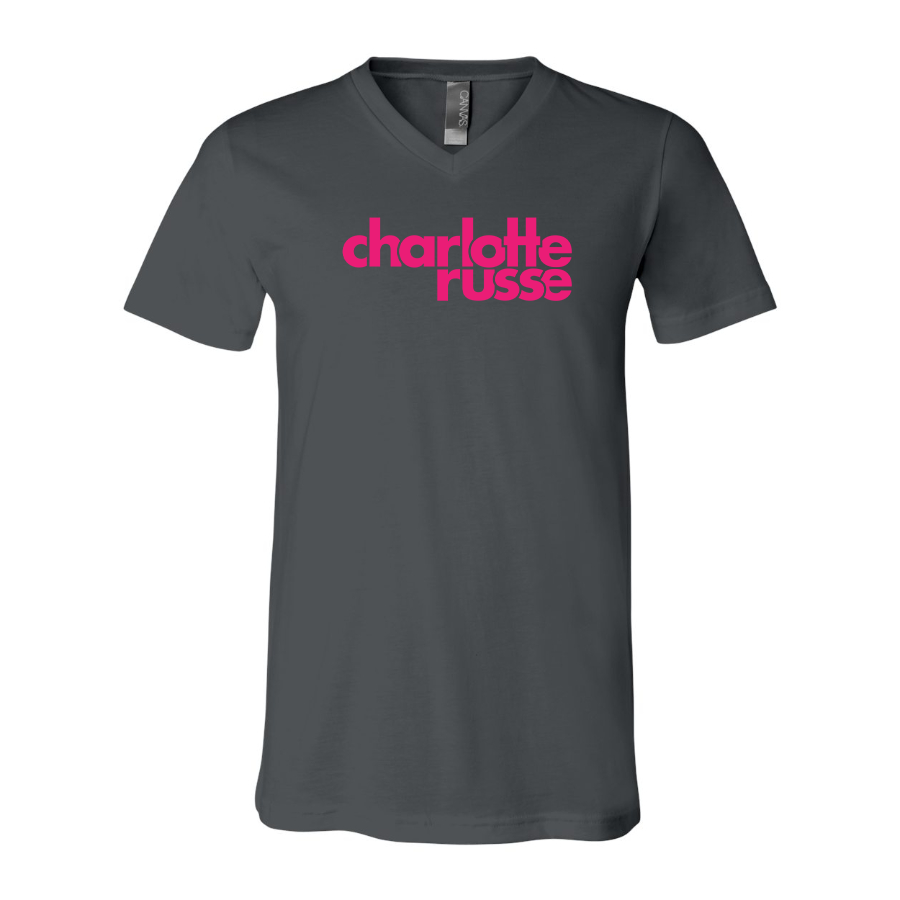 Men's Charlotte Russe BELLA  CANVAS  Jersey V-Neck Tee