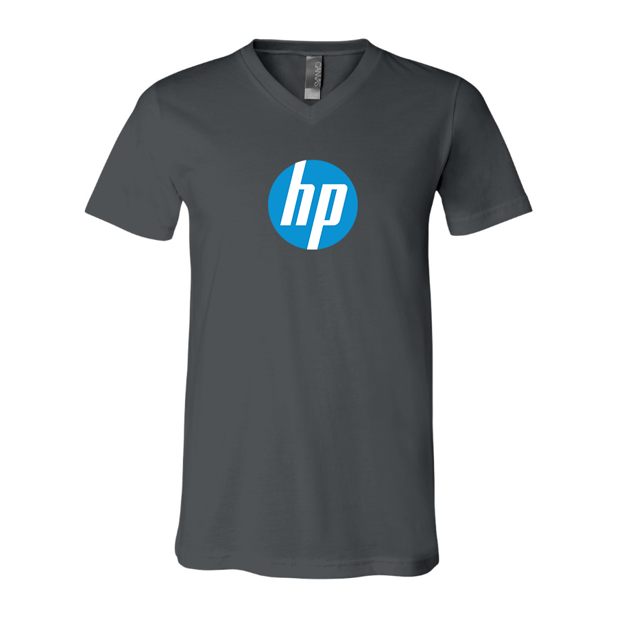 Men's hp BELLA  CANVAS  Jersey V-Neck Tee