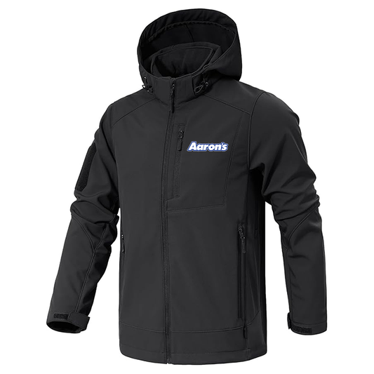 Men's Aarons Jacket Waterproof Hooded Coats Tactical Soft Shell Jackets