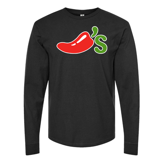 Men's Chilis Cotton Long Sleeve T-Shirt