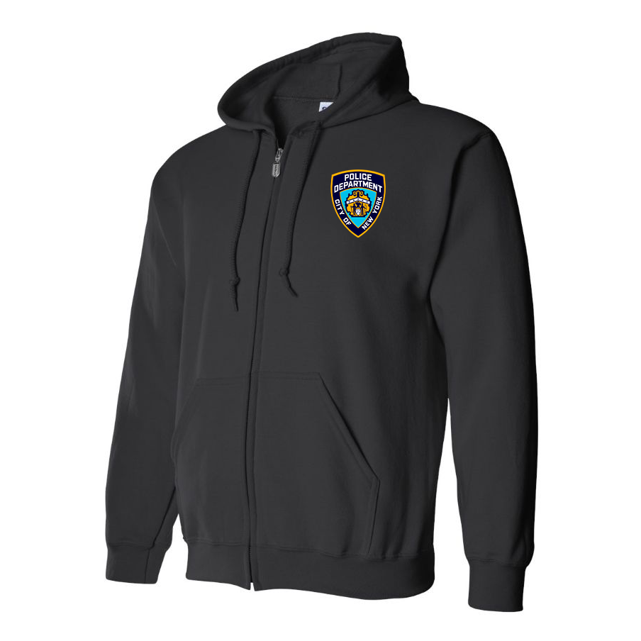 Men's NYPD Zipper Hoodie