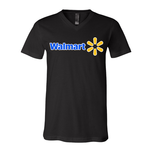 Men's Walmart BELLA  CANVAS  Jersey V-Neck Tee