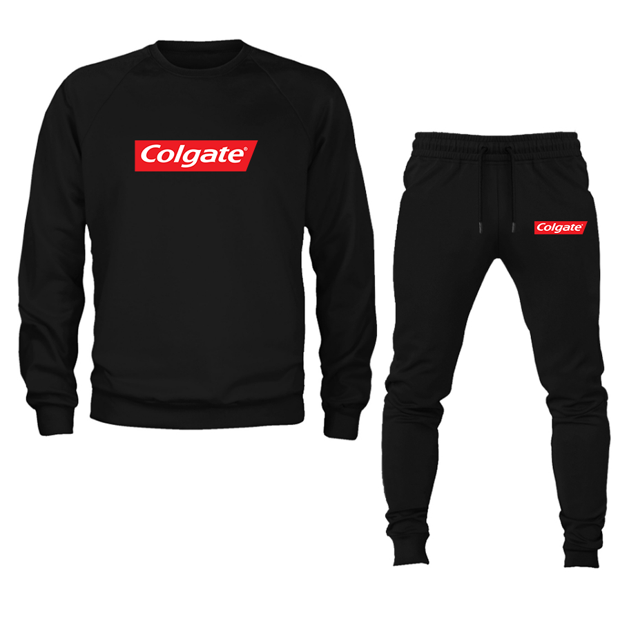 Men's Colgate Crewneck Sweatshirt Joggers Set