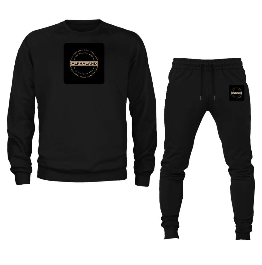 Men's Alphaland Crewneck Sweatshirt Joggers Set