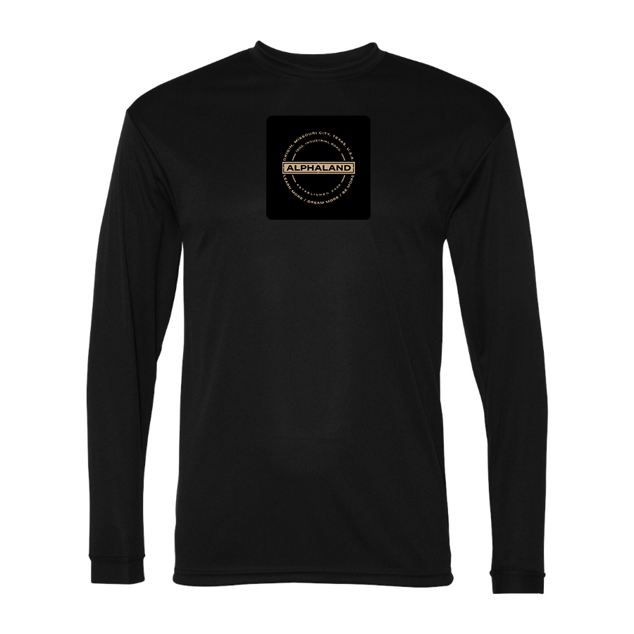 Men's Alphaland Polyester Long Sleeve T-Shirt