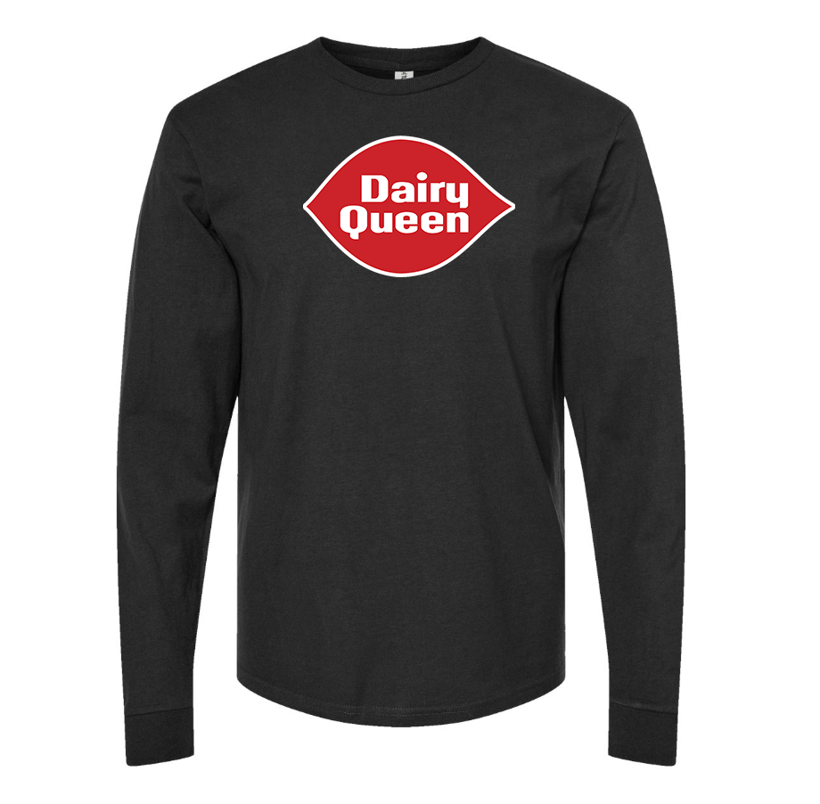 Men's Dairy Queen Cotton Long Sleeve T-Shirt