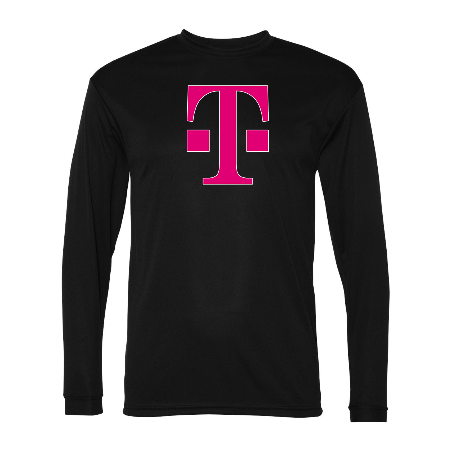 Men's T-Mobile Polyester Long Sleeve T-Shirt