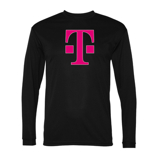Men's T-Mobile Polyester Long Sleeve T-Shirt