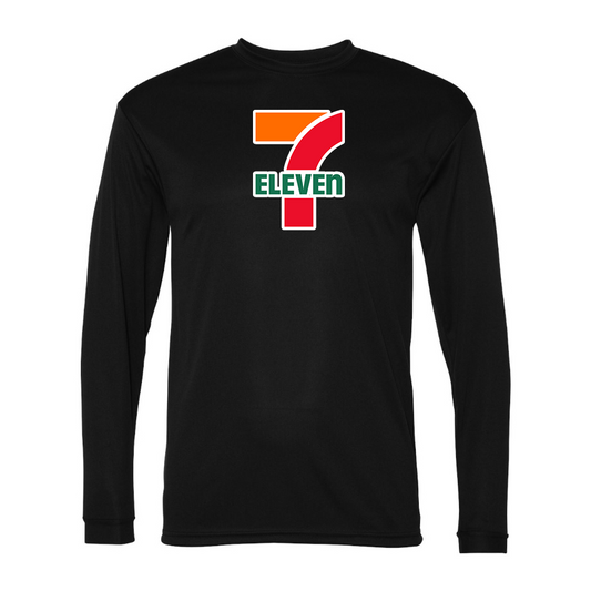 Men's 7-Eleven Polyester Long Sleeve T-Shirt