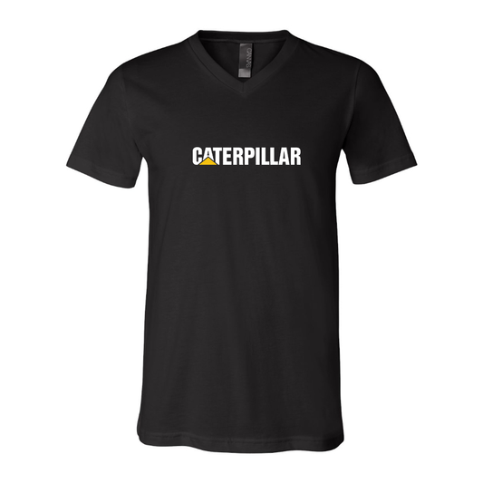 Men's Caterpillar BELLA  CANVAS  Jersey V-Neck Tee