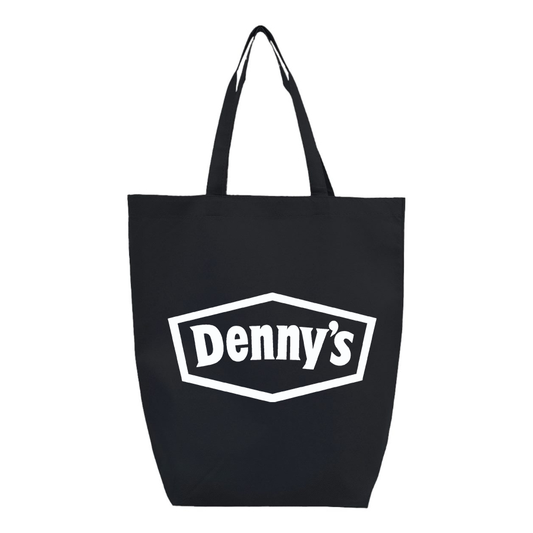 Dennys Q-Tees  Non-Woven Gusset Bottom Tote