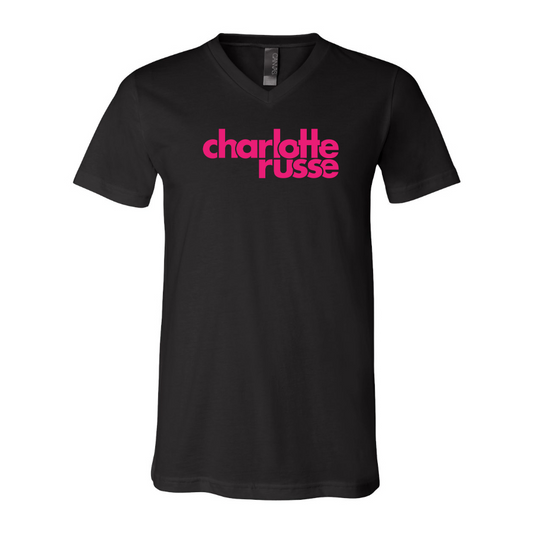Men's Charlotte Russe BELLA  CANVAS  Jersey V-Neck Tee