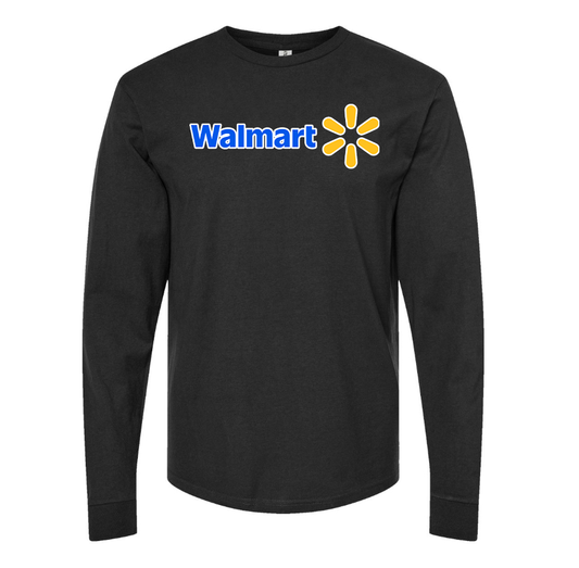 Men's Walmart Cotton Long Sleeve T-Shirt