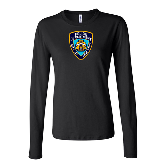 Women's  NYPD Long Sleeve T-Shirt