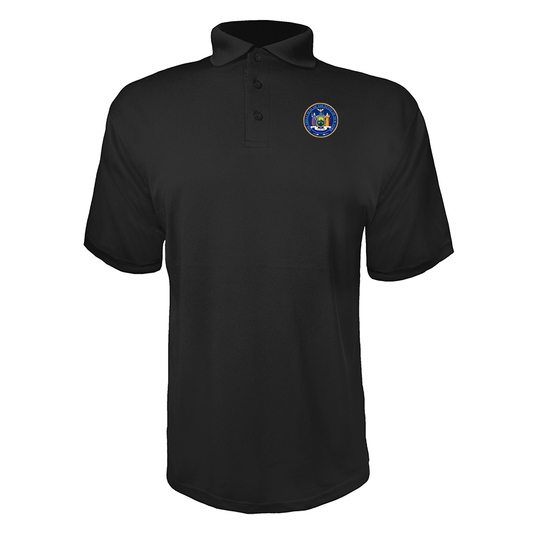 Men's New York Polyester Polos