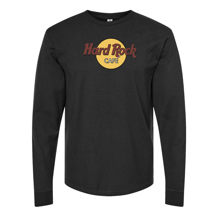 Men's Hard Rock Cafe Cotton Long Sleeve T-Shirt