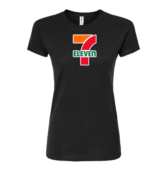 Women's  7-Eleven  Round Neck T-Shirt