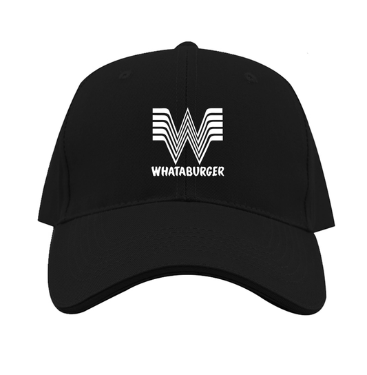 What A Burger Dad Baseball Cap Hat