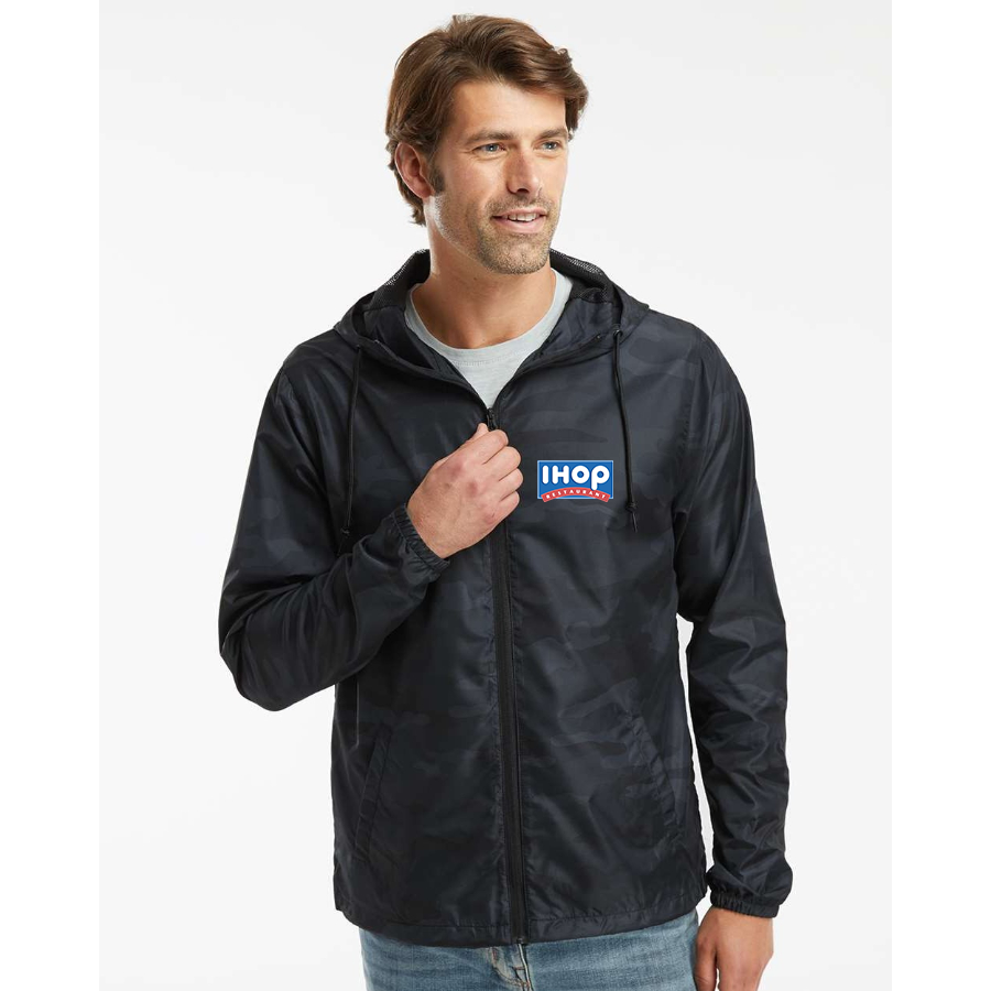 Men's ihop Independent Trading Co Lightweight Windbreaker Full-Zip Jacket